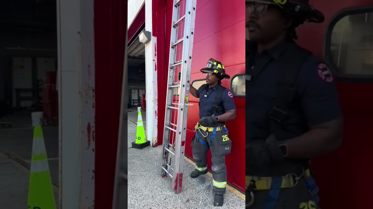 FIREFIGHTER CPAT / PPT COURSE PREP PT. 8 - Ladder Raise #firefighter #fireman #cpat