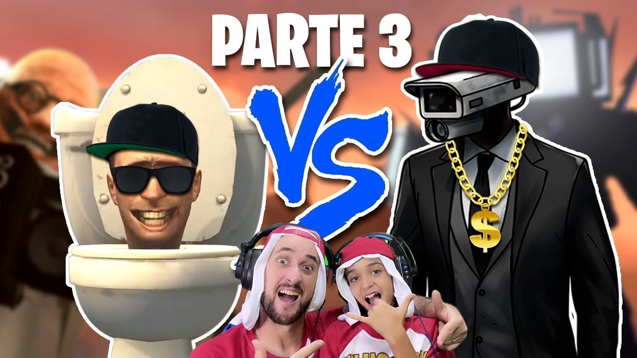 Skibidi Toilet Vs Camera Man COMPLETO - Parte 3