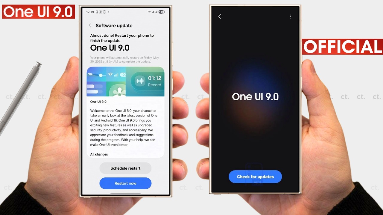 Samsung One UI 9.0 Android 17 &mdash; ОФИЦИАЛЬНОЕ ОБНОВЛЕНИЕ!