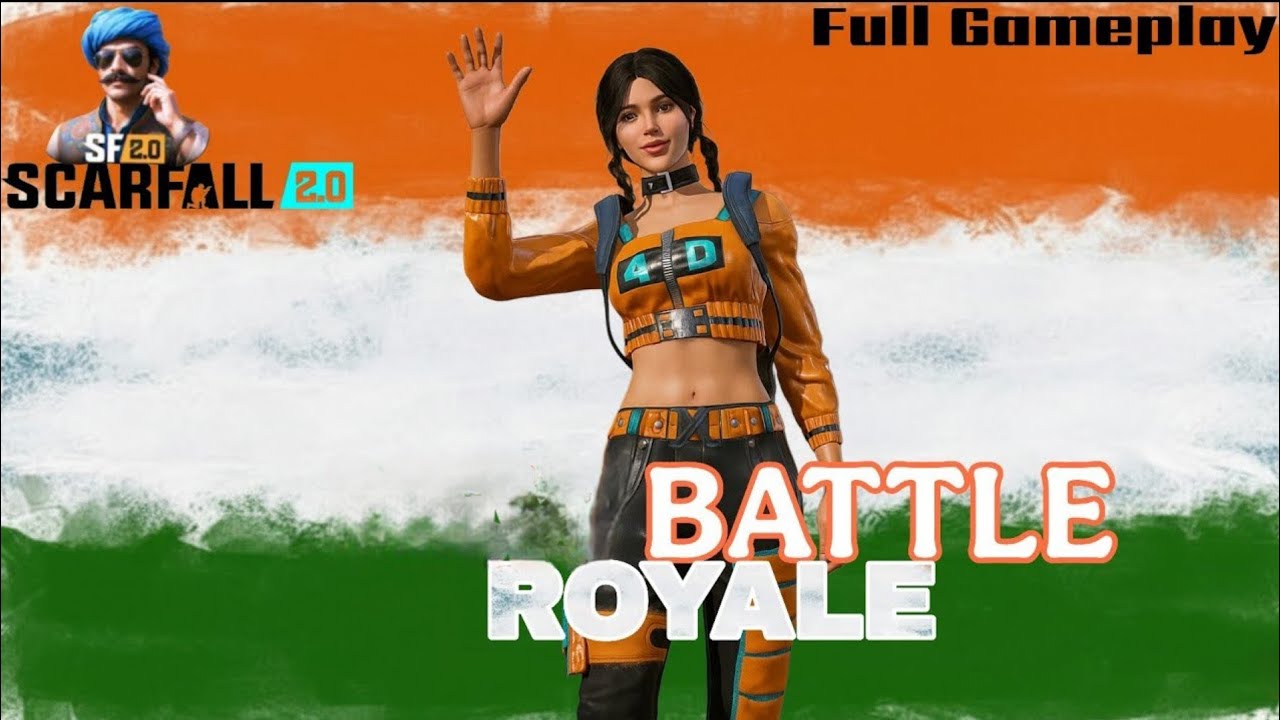 Scarfall  Battle Royale game!! India battle royale game! 