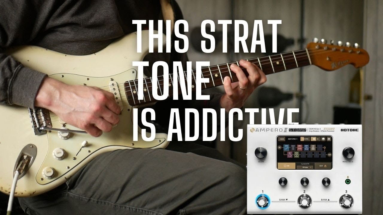 This Strat Tone is SO SWEET for the Hotone Ampero Stomp