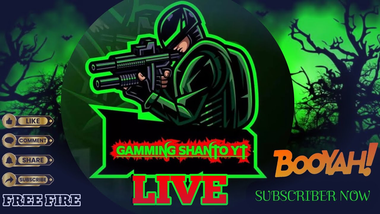 GAMMING SHANTO YT live #FreeFire #costom #csrank #brrank