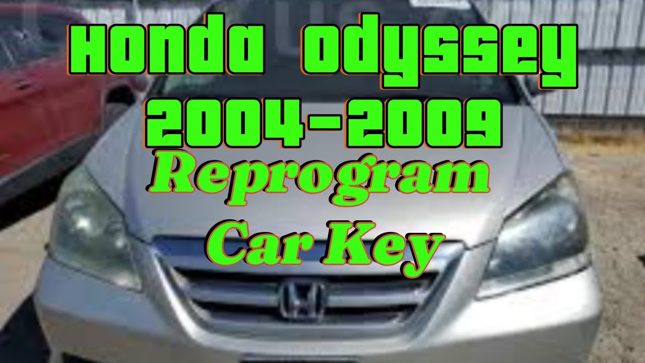 Программирование утерянных ключей Honda Odyssey 2004-2009: простое руководство по перепрограммиро...