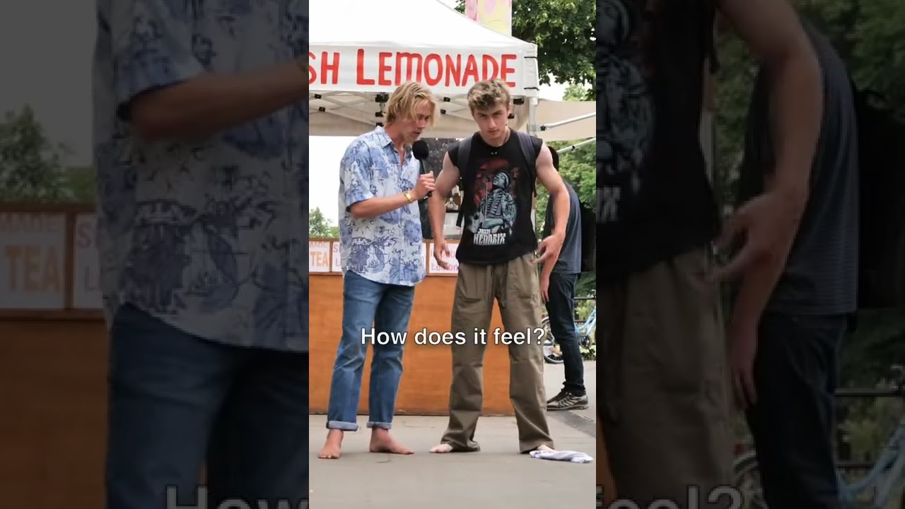 Would you ever go barefoot?