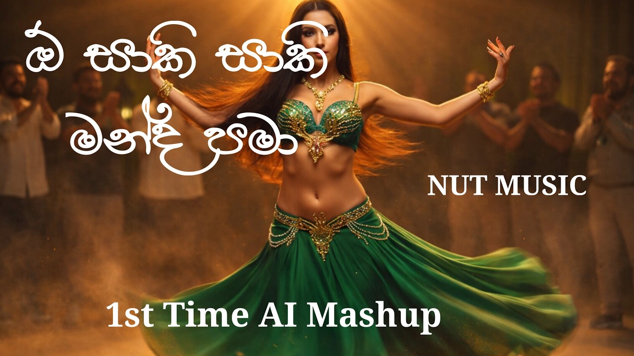 O SAKI SAKI  මන්ද පමා  Manda Pama (Umaria) Mashup NUT EDM Remix Sinhala Old Trending song