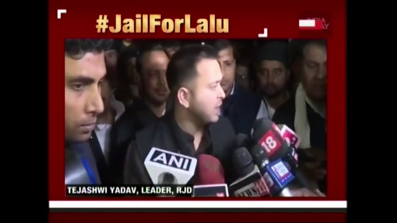 #JailForLalu : Lalu Behind Bars In Fodder Scam Case, RJD Lashes At BJP, CBI