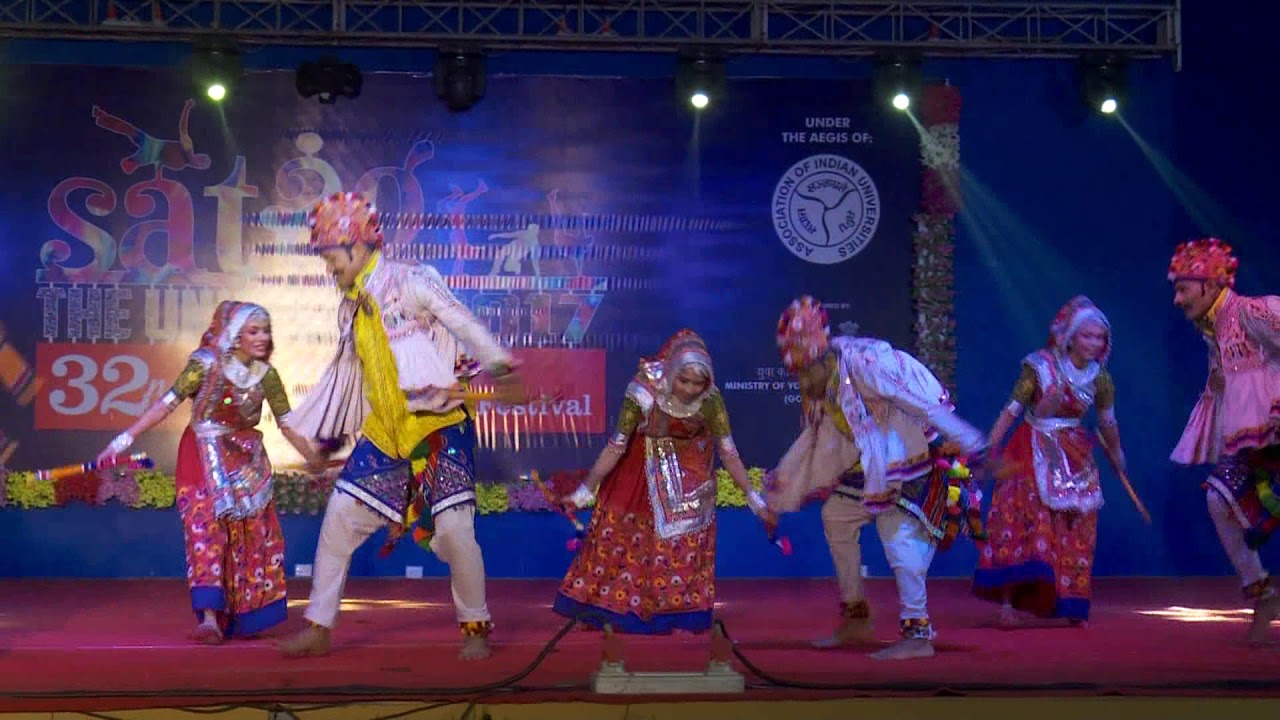 32nd Inter University West Zone Youth Festival Performance by Ganpat University