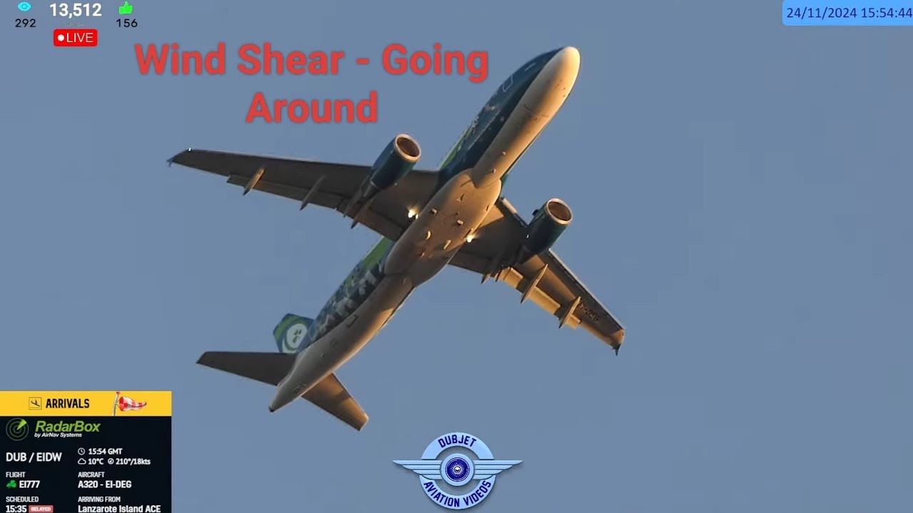 Storm Bert Part Deux - Aircraft Action - Dublin Airport LIVE Plane Spotting Ireland ✈️ 24/11/2024