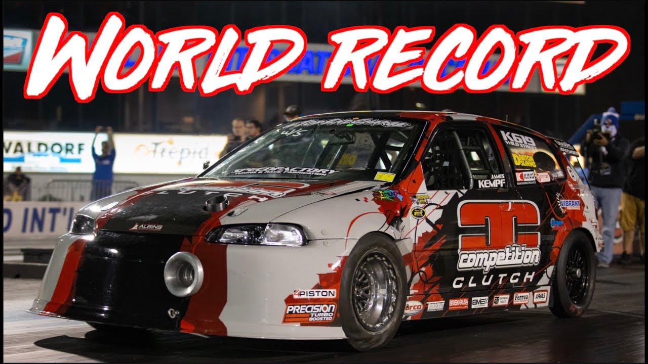 2000HP 2.0L Honda Civic 215MPH in 7 seconds! - Worlds Fastest FWD