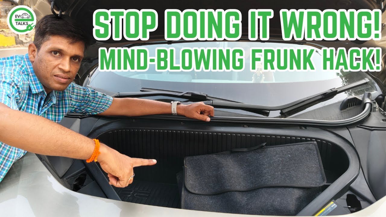 BE 6 EV Frunk Secret! | Fastest Way to Open & Close the Front Boot #be6 #electricvehicletalks