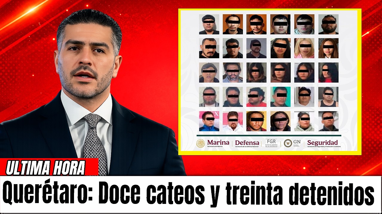 Cae El Flaco y 29 más en Querétaro ¿Cómo los atraparon?