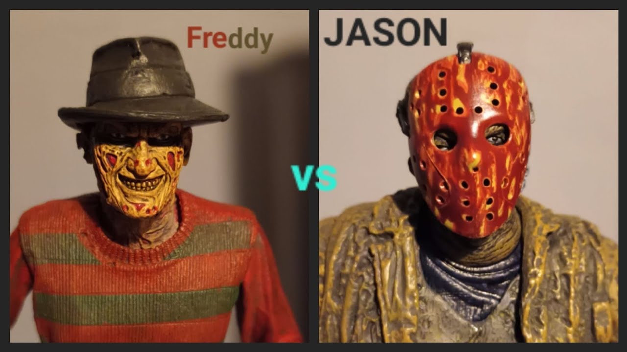 Freddy vs Jason. Stop Motion