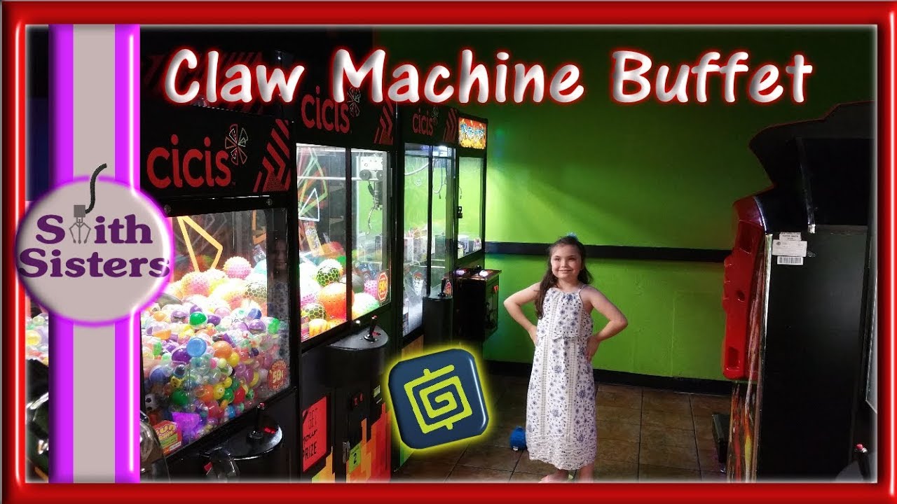 Game Room Claw Machine Buffet (So Many Wins) GamerGreen Arcade Tickets