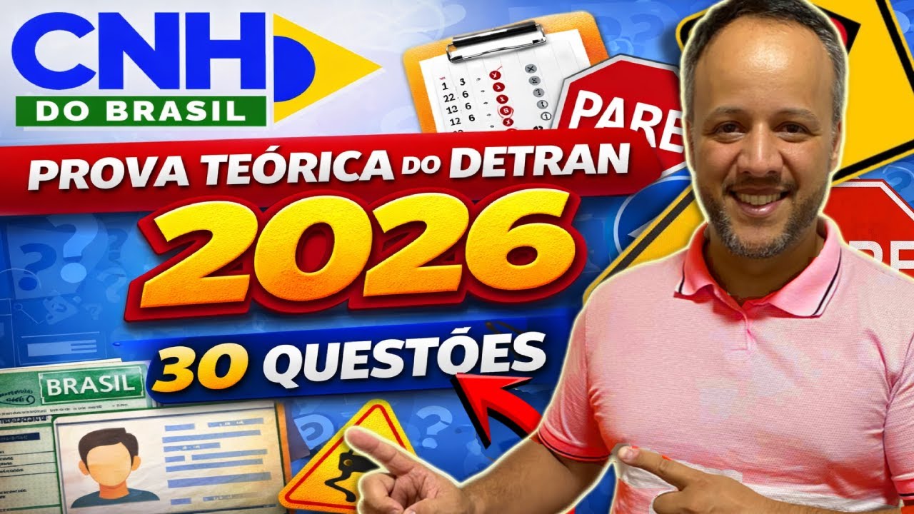PROVA DO DETRAN DECIFRADA: Simulado com 30 Questões Reais + Correção Imediata! #simuladodetran2026