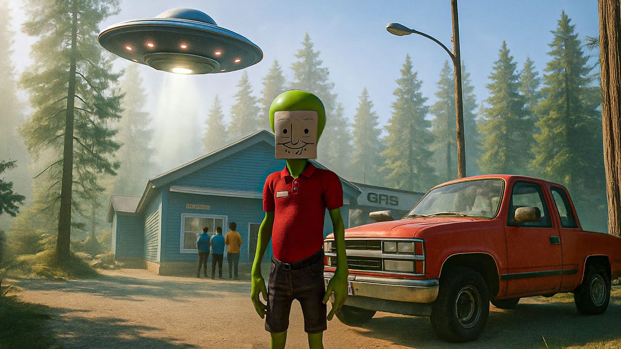 On est des aliens sous couverture dans une station service ! (Roadside Research)