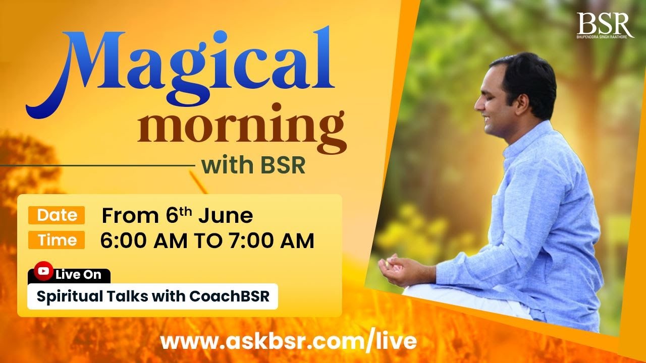 Magical Mornings With CoachBSR | Healing & Meditation | Day 1