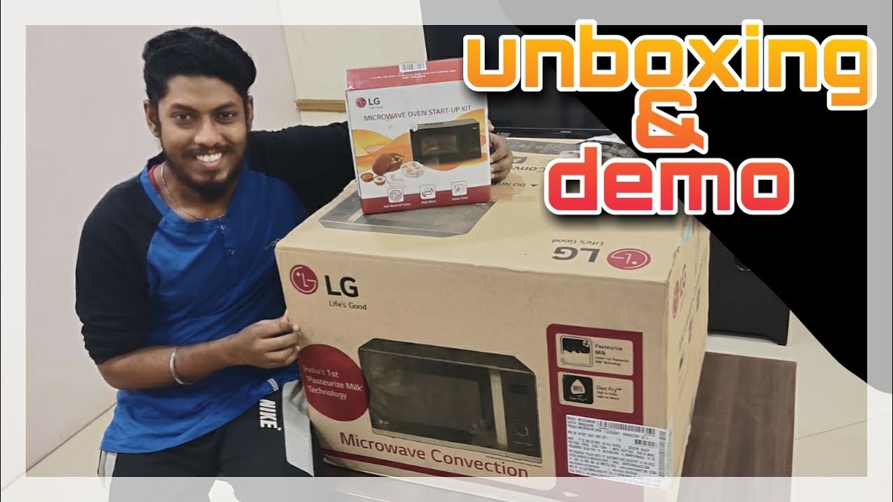 LG Conventional Microwave Oven Unboxing & Demo | 32L Oven | Tamil ||#AravisFam||