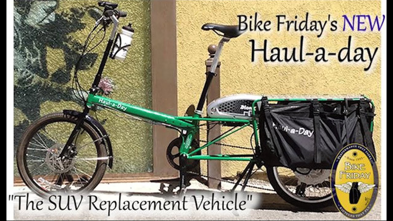 Introducing: The Haul-a-Day Cargo Bike from BikeFriday!