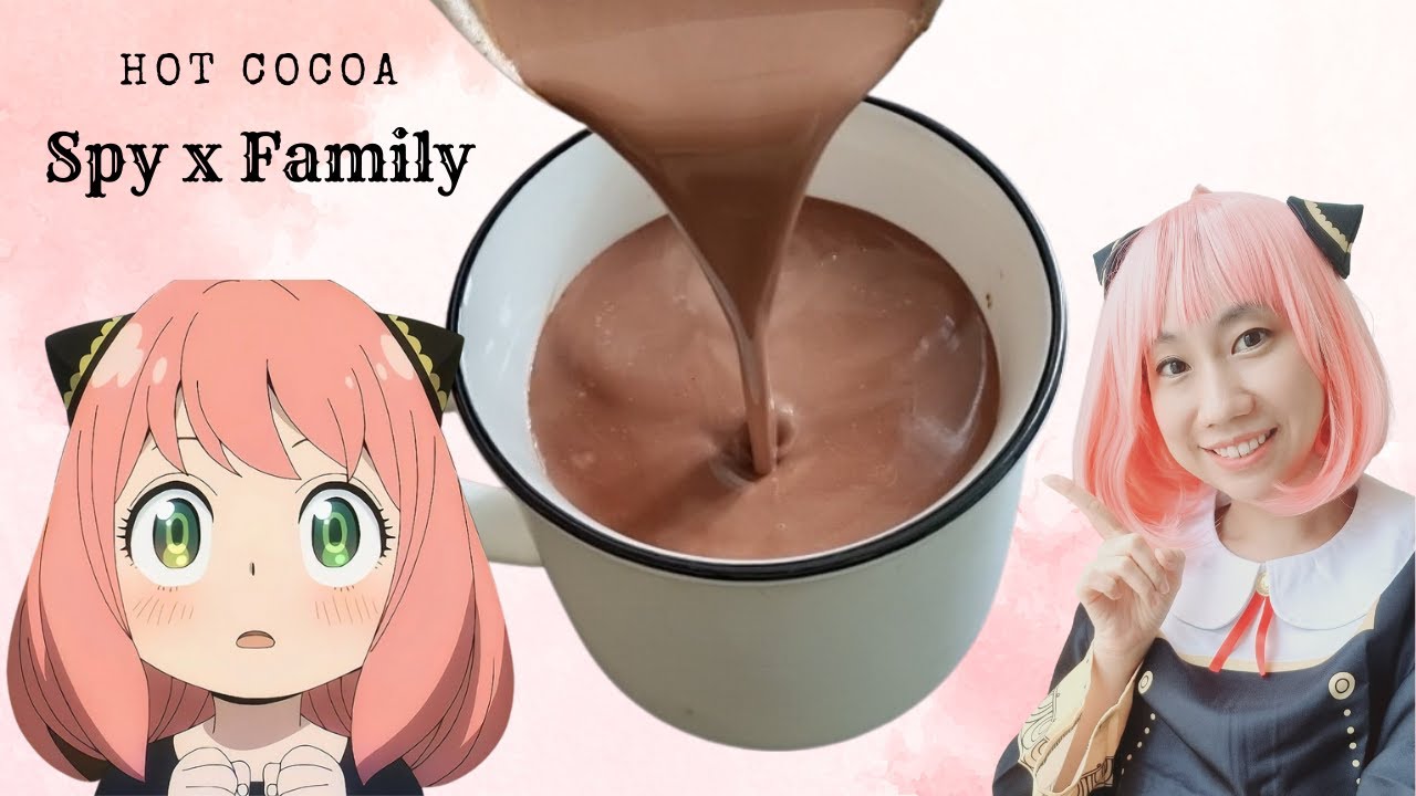 Making hot cocoa for Anya | Spy x Family | Cooking anime food