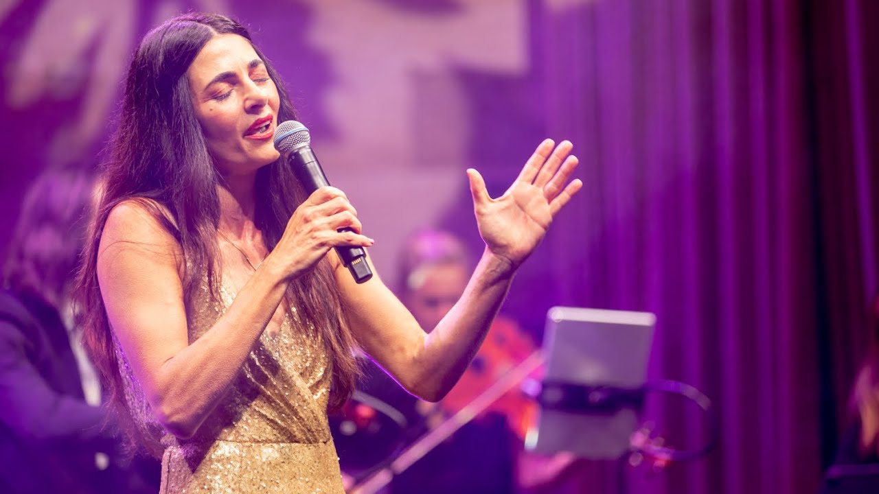 Silvia Colloca full rehearsal of Puccini’s Nessundorma for the Delta Goodrem Foundation Gala