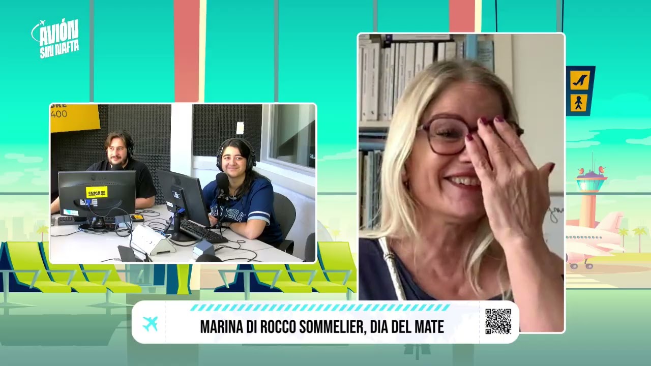 Marina Di Rocco - Dia del mate l AVION SIN NAFTA
