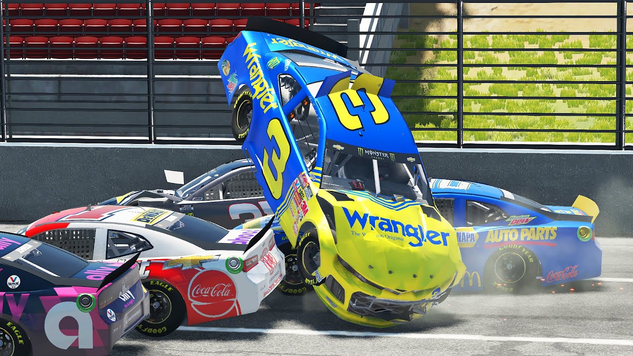 NASCAR Racing Crashes #59 | BeamNG Drive