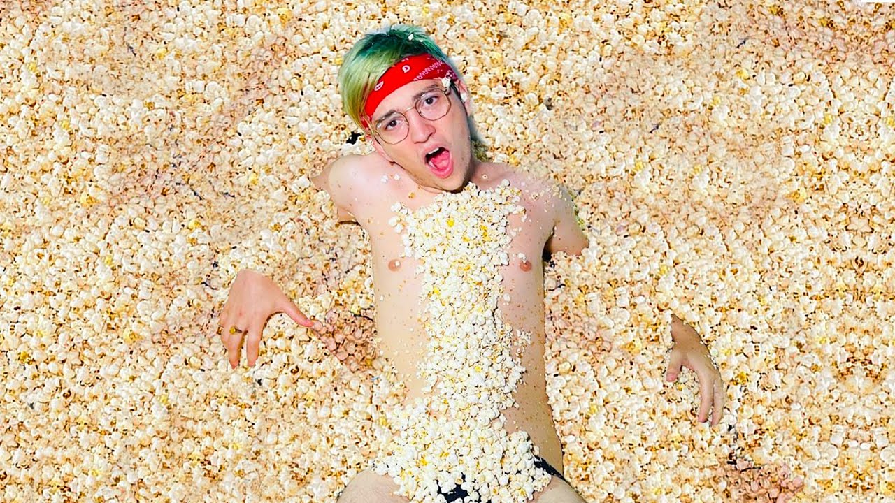 SOPRAVVIVERE 24H in una PISCINA di POPCORN