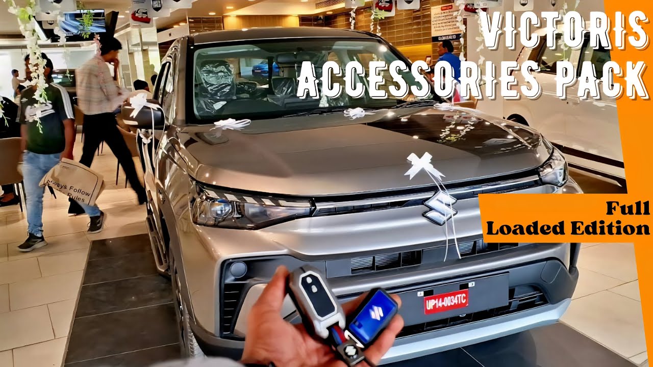 Maruti Suzuki Victoris Accessories Pack Model It they are worth it