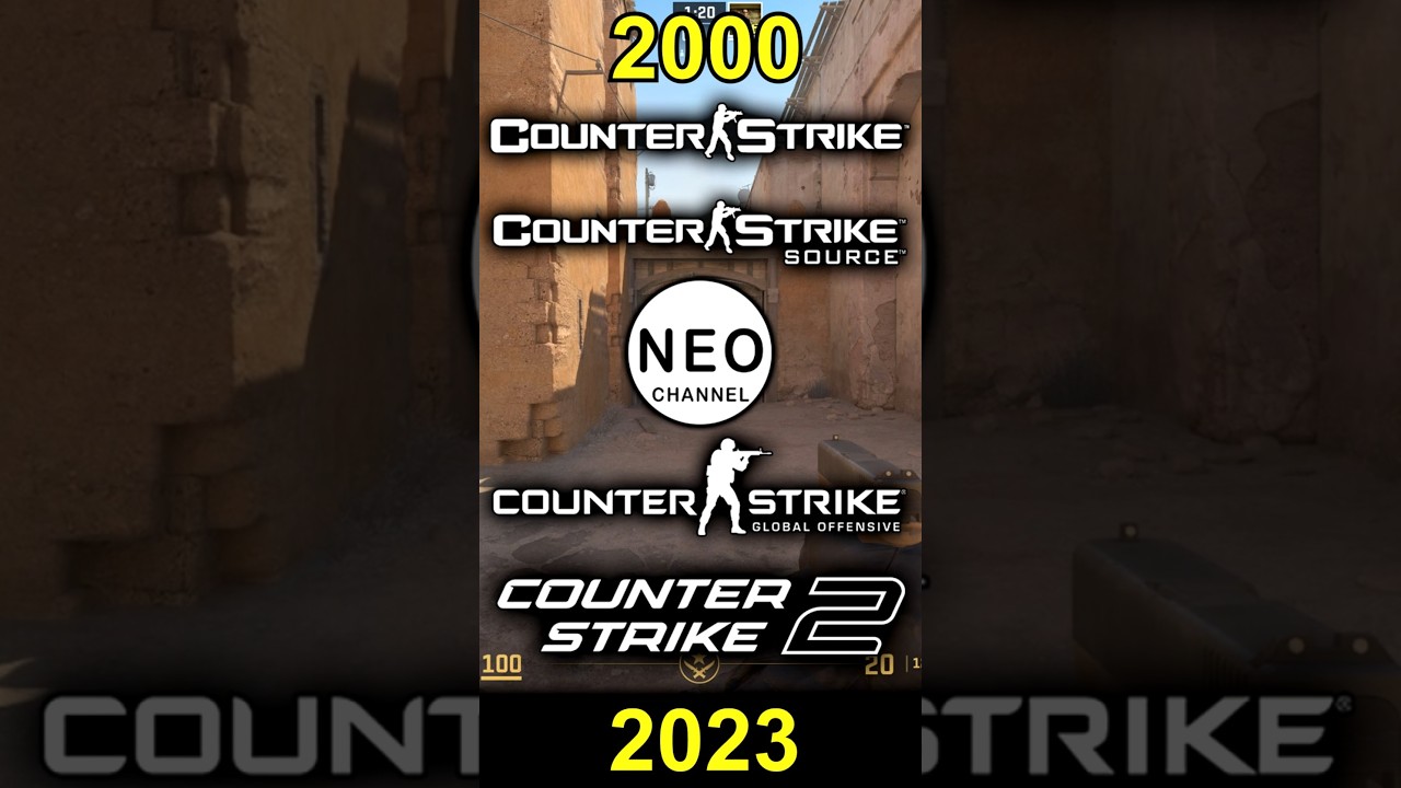 CS - Mid Doors de_dust2 Evolution or Dust 2 map Middle Doors  - Fire in the hole!