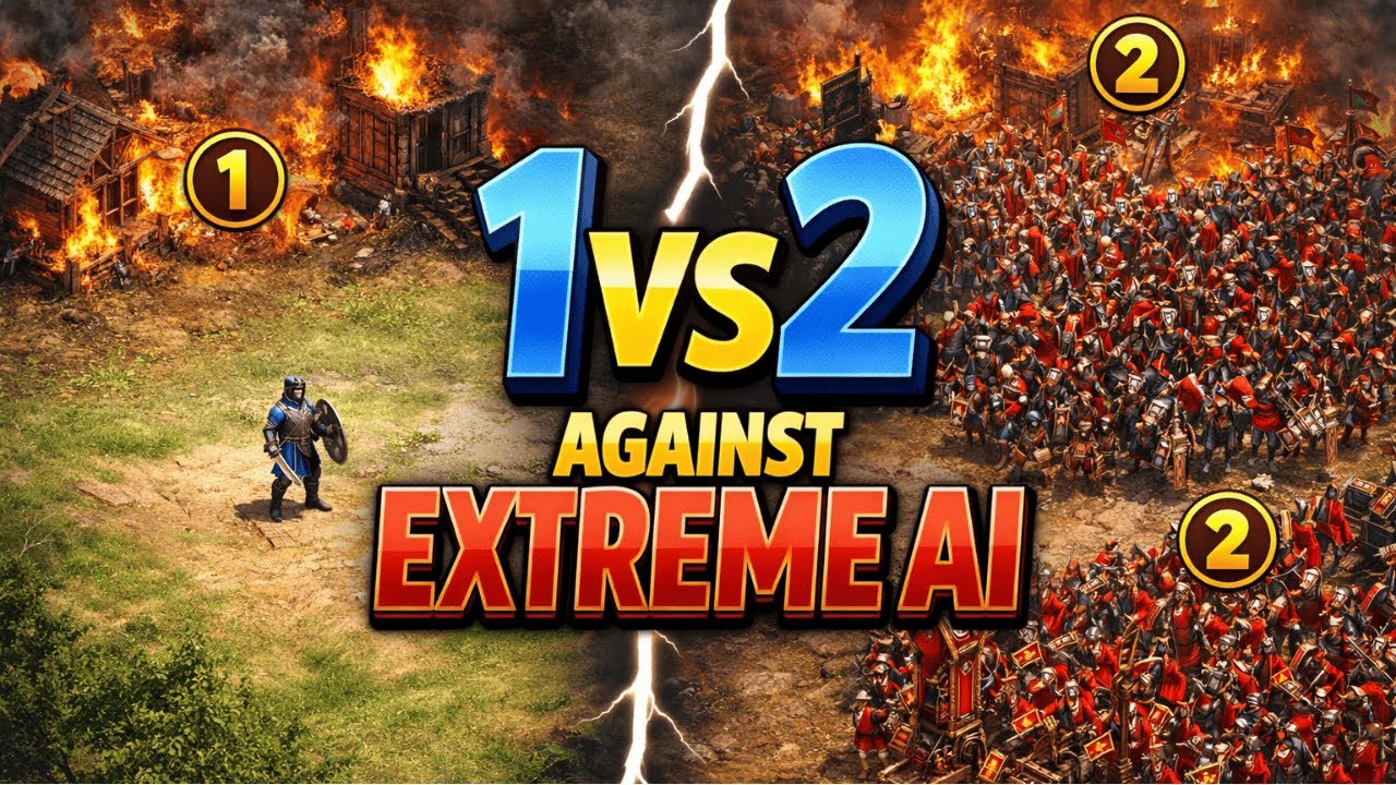 Can One Player Beat 2 Extreme AIs? | AI Challenge #3
