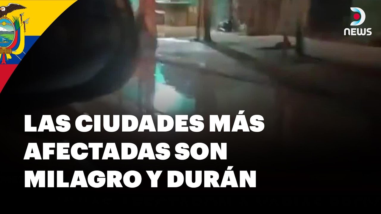 Inundaciones en Ecuador: intensas lluvias afectaron a varias provincias | DNews