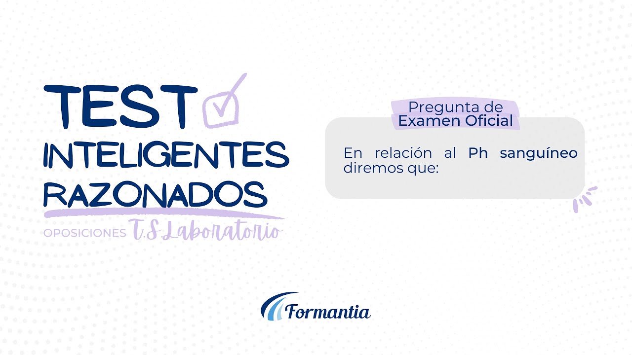 ⚪ T.S. Laboratorio - Test de Oposici&oacute;n - Pregunta de Examen Oficial N&ordm;7 OPE BARBANZA 07