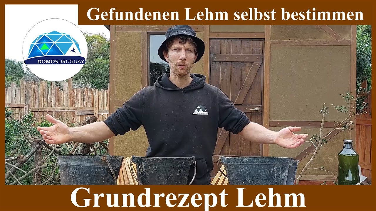Mit Lehmproben sein Lehm Grundrezept herausfinden | Lehmbau mit Hand & Fu&szlig; Teil 3