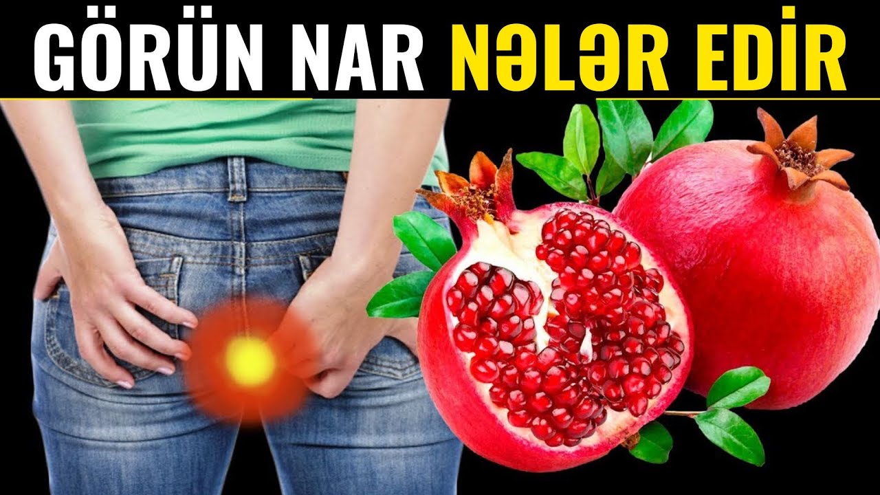 1 Dənə NAR Görün Nələr Edir - QABIĞI, HƏTTA TUMU...