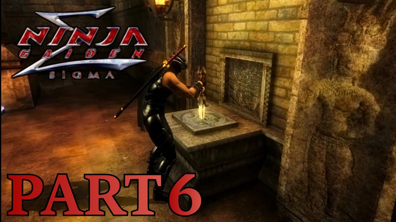 ninja gaiden sigma part 6 I hate worms!!