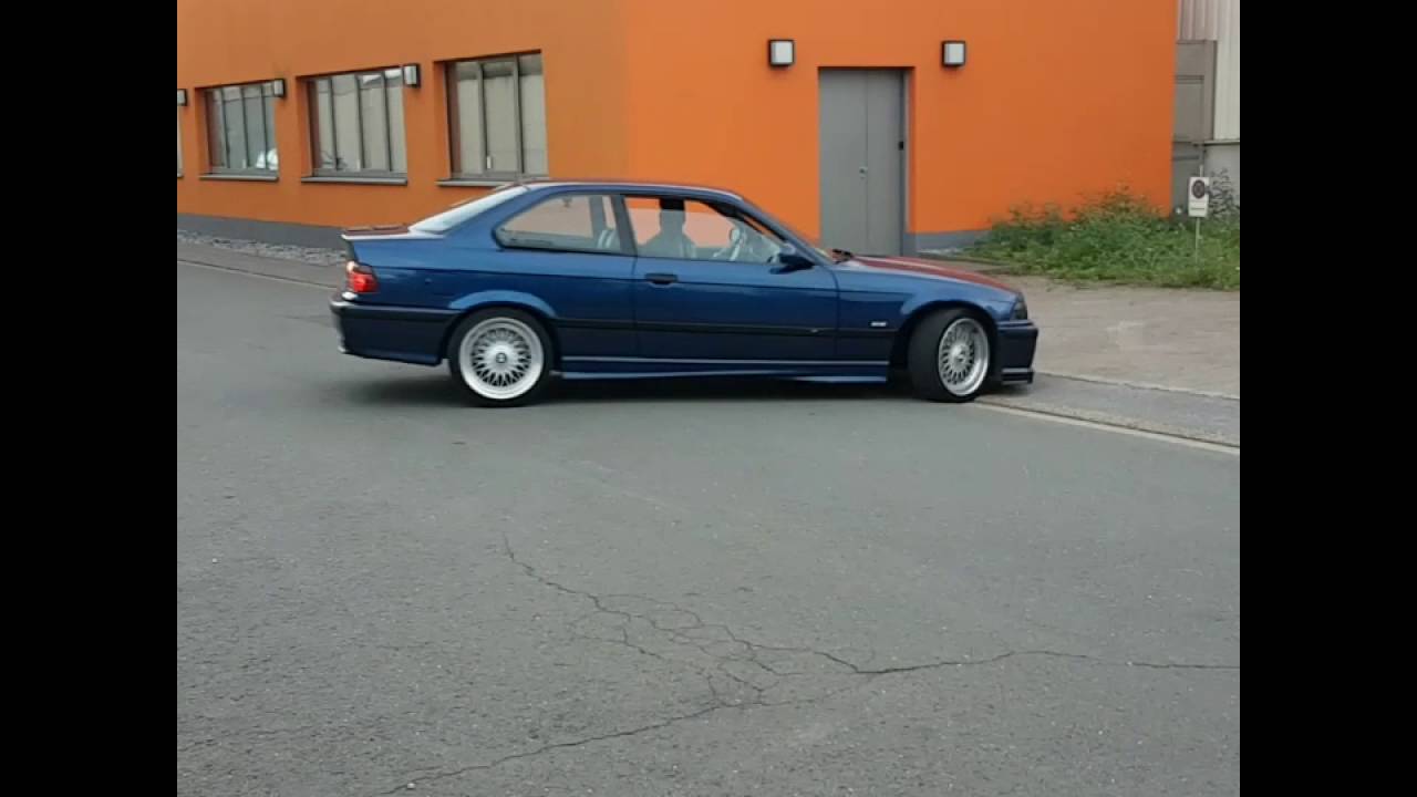 bmw e36 323i exhaust sound straightpipe