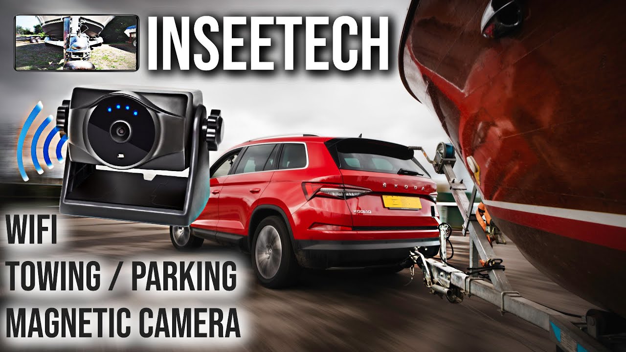 Towing / Parking Wireless Backup Camera - INSEETECH HD no installation required #car #camera