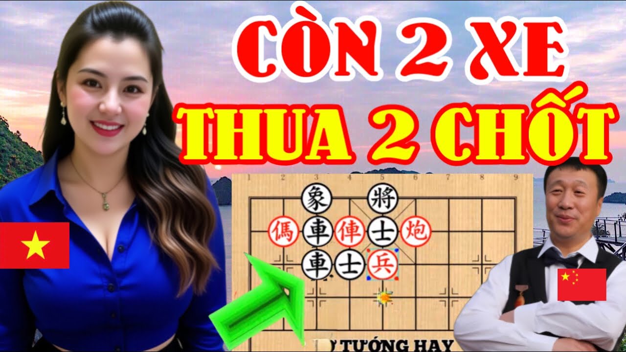 🔴Không Xem Hơi Phí, Còn 2 Xe, Thua 2 Tốt, Ai Xem Cũng Sốc [Cờ Tướng Hay]