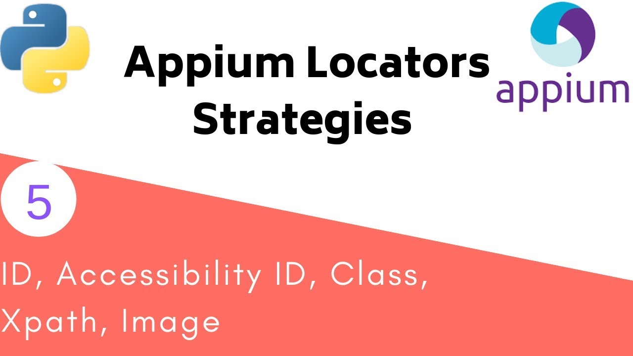 How to locate an Element in Appium Python | Appium Locator strategies