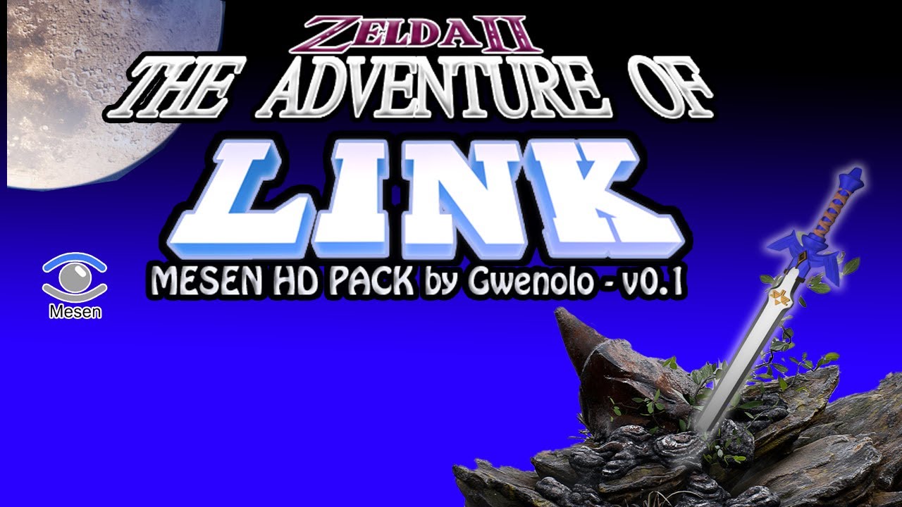 ZELDA 2 HD MESEN PACK V0.1 by Gwenolo