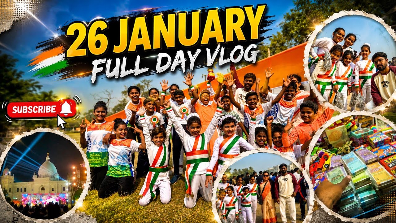 26 January Dance Performance | Full Day Vlog | Performance Mela & Gym  | Republic Day Special