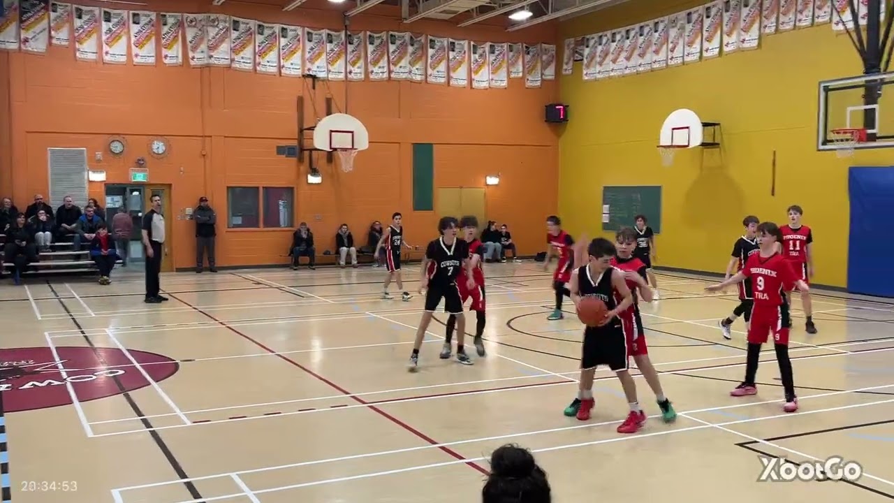 Basket cadet masculin - fin du match du 23 février contre TRA