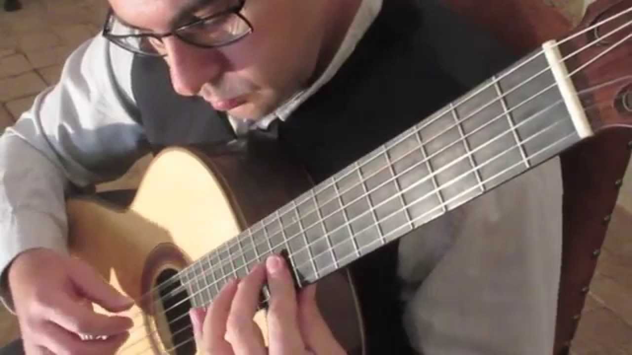 Waltz of the flowers on Classical Guitar