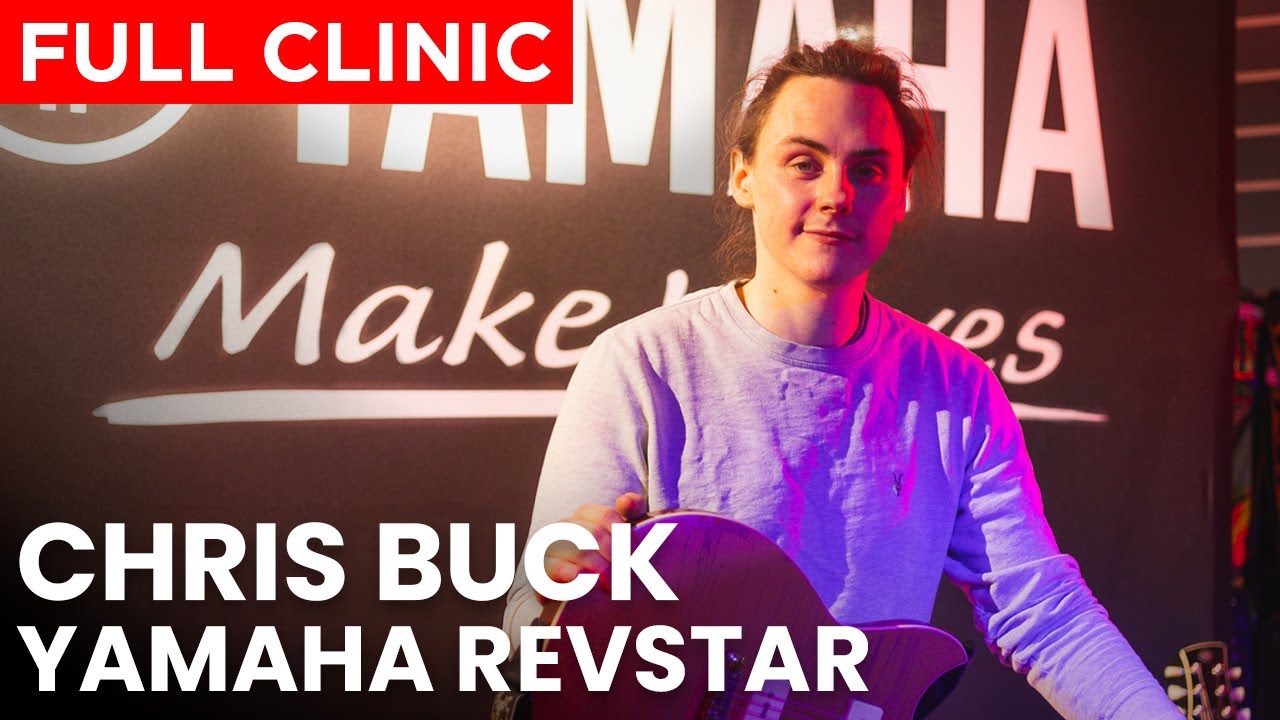 Chris Buck Live Clinic at Deluxe Music Stockholm with Yamaha Revstar [Full Clinic]