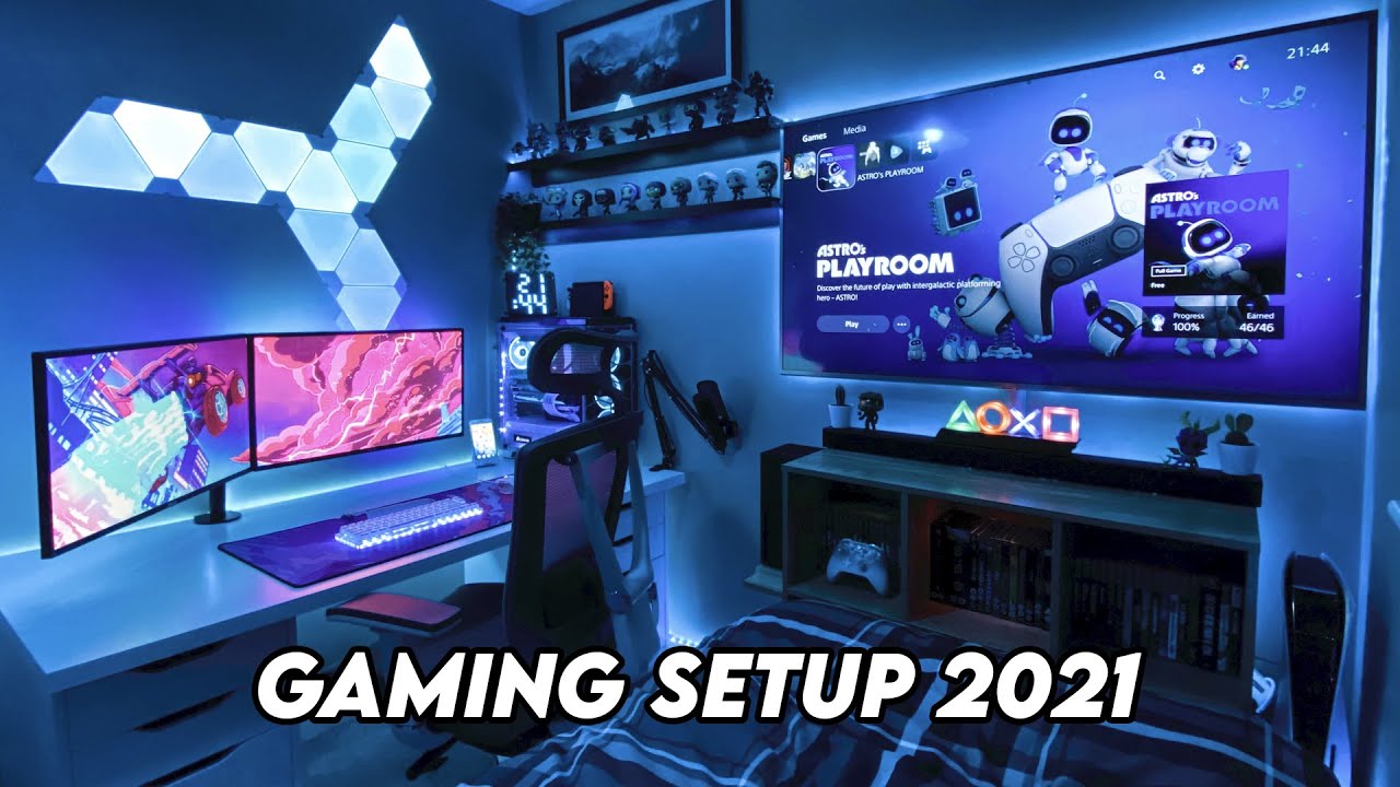 Игровая конфигурация / Экскурсия по комнате! - 2021 - Идеальная конфигурация для небольшой комнаты!
