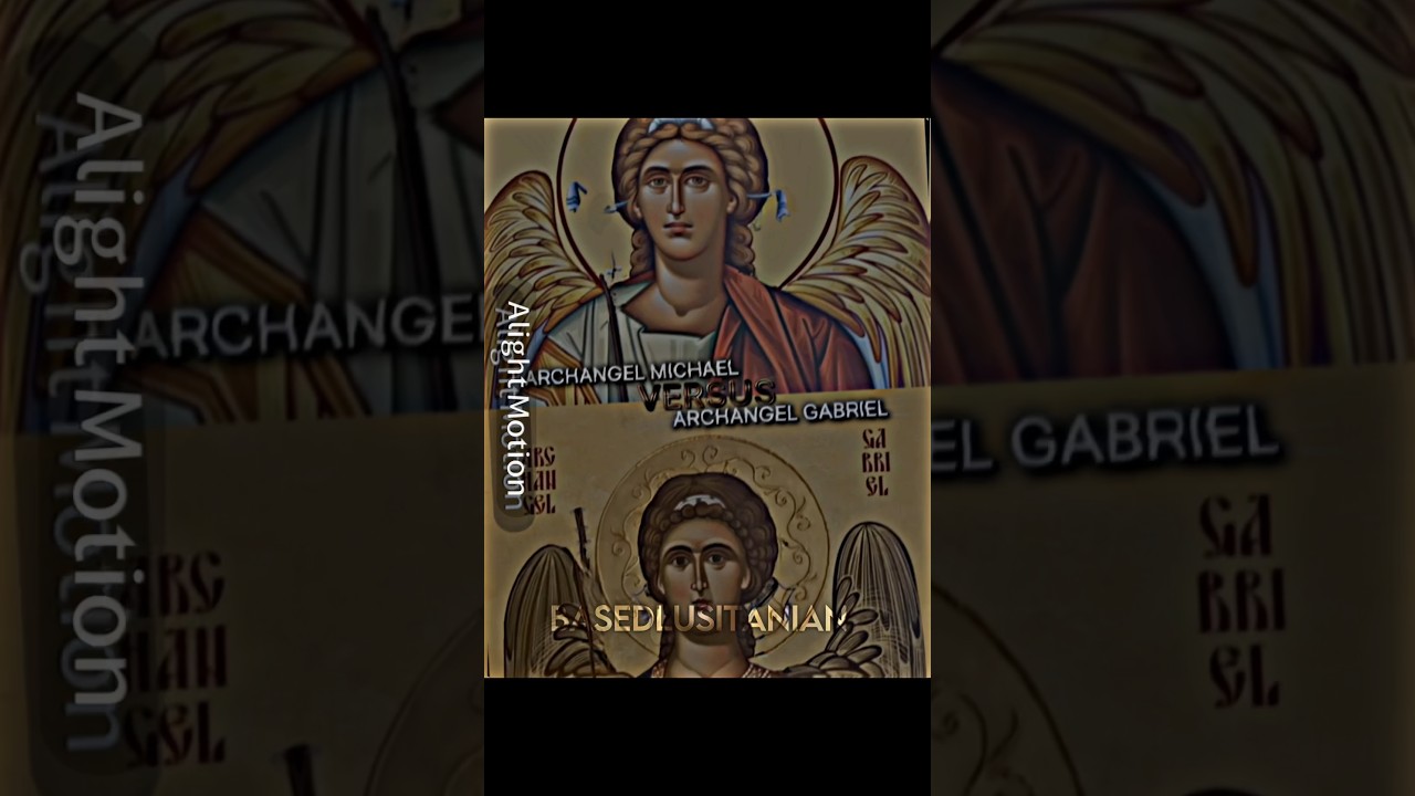 Archangel Michael VS Archangel Gabriel #viral#viralshort#viralvideo#shorts#vs#1vs1#michael#gabriel