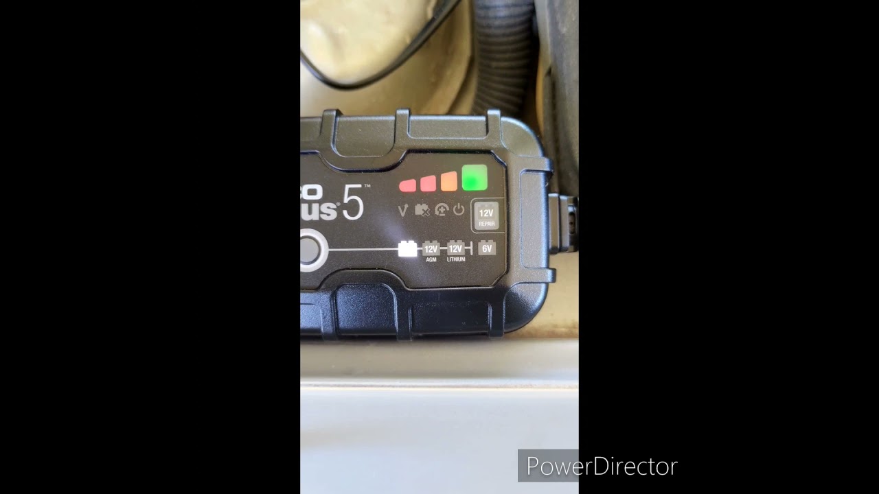 NOCO genius5 in use