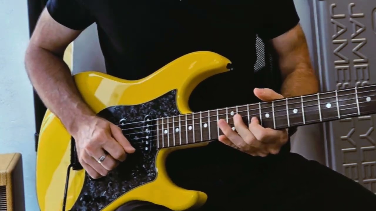 @jamestylerguitars JTG-MKI FLY yellow demo