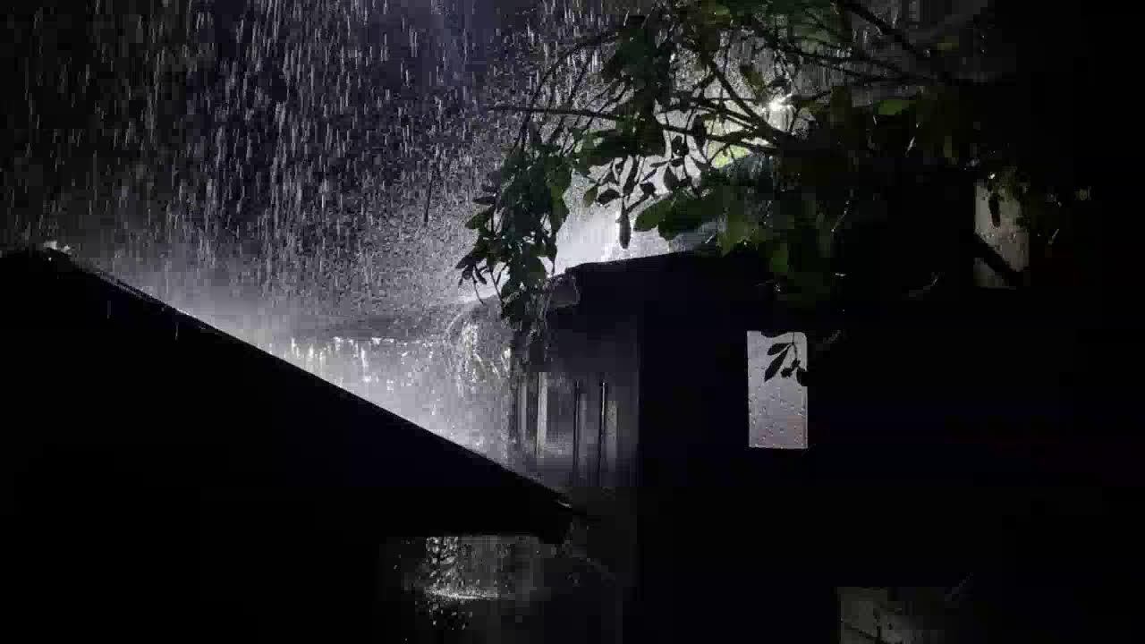 Soothing Rain Sounds on Tin Roof for Relaxation