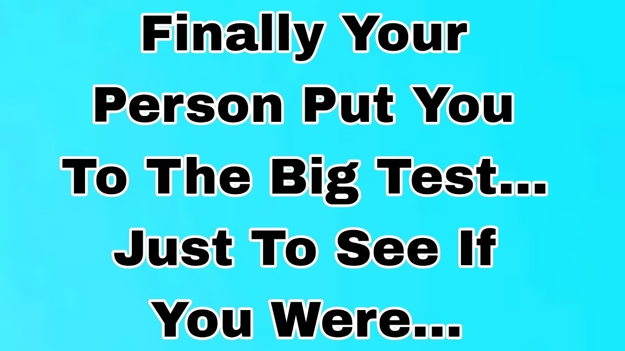 Finally Your Person Is Ready To Choose You